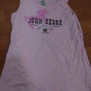 2 Authentic John Deere tank tops